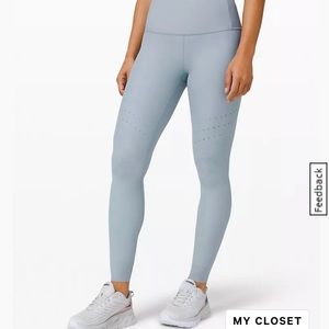 Lululemon NWOT Zoned in Tights